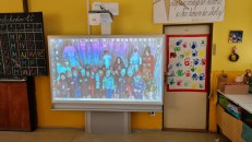 Interaktivní tabule jednodílná na centrálním stojanu AL